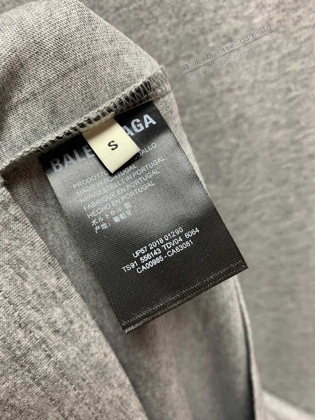 Balenciaga男T恤 2020新款 頂級版本 OS寬鬆版型 巴黎世家男短袖衣  tzy2431